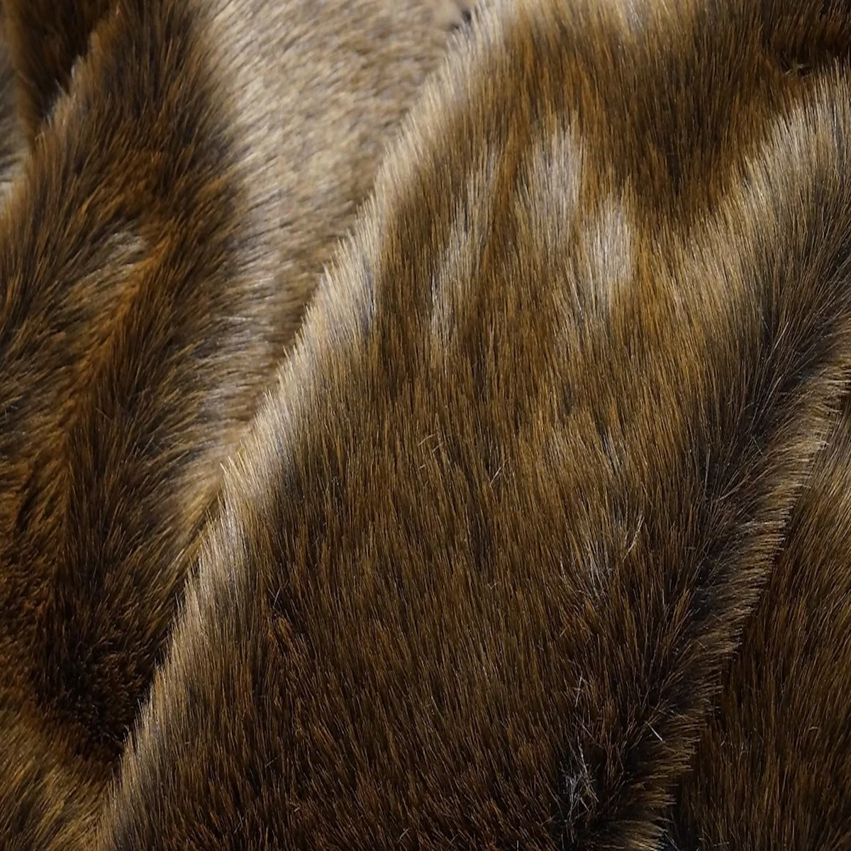 Buy Brown Crazy Bear Faux Fur Fabric By The Yard