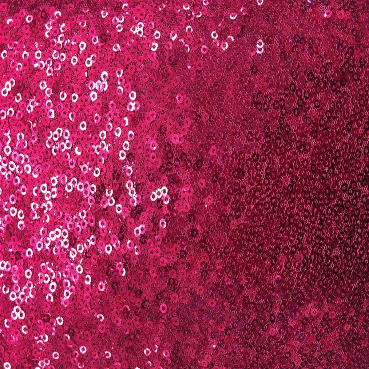 Red Mini Sequin Fabric