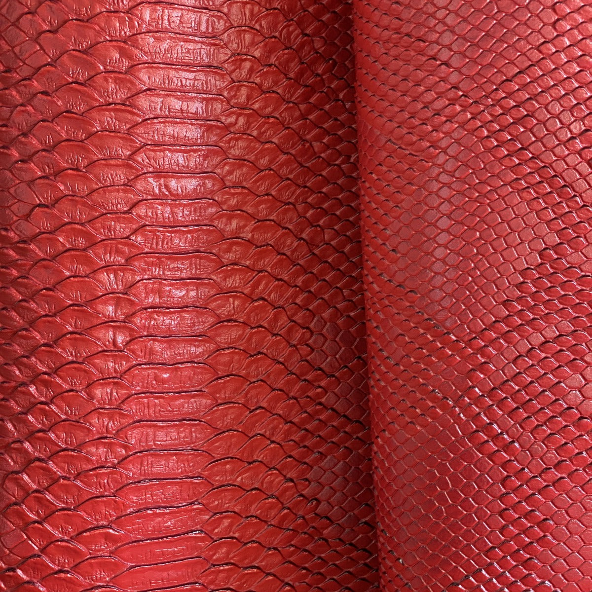 Italian LEATHER Fabric by the Yard / Designer ECO Leather Fabrics
