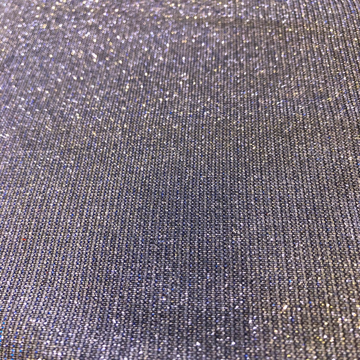 Silver Glitter Fabric