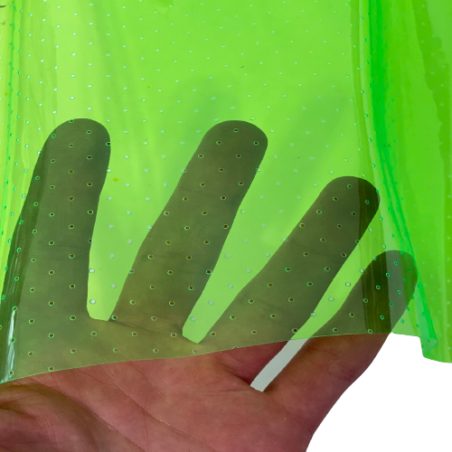 Clear Transparent Vinyl Fabric