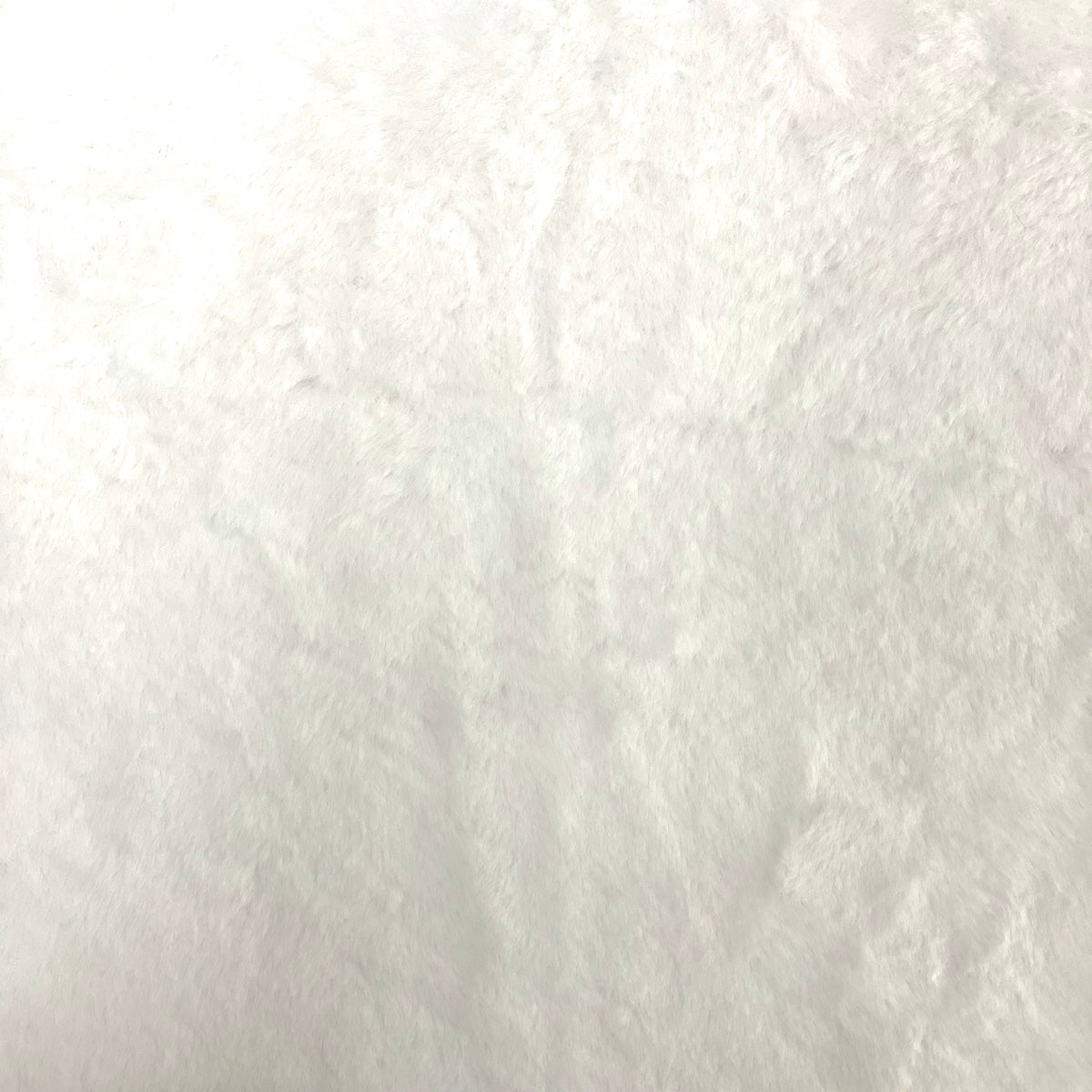 Fabric Polyester Fur White 0.5 Cm Pile Fake Fur Faux Fur Soft 