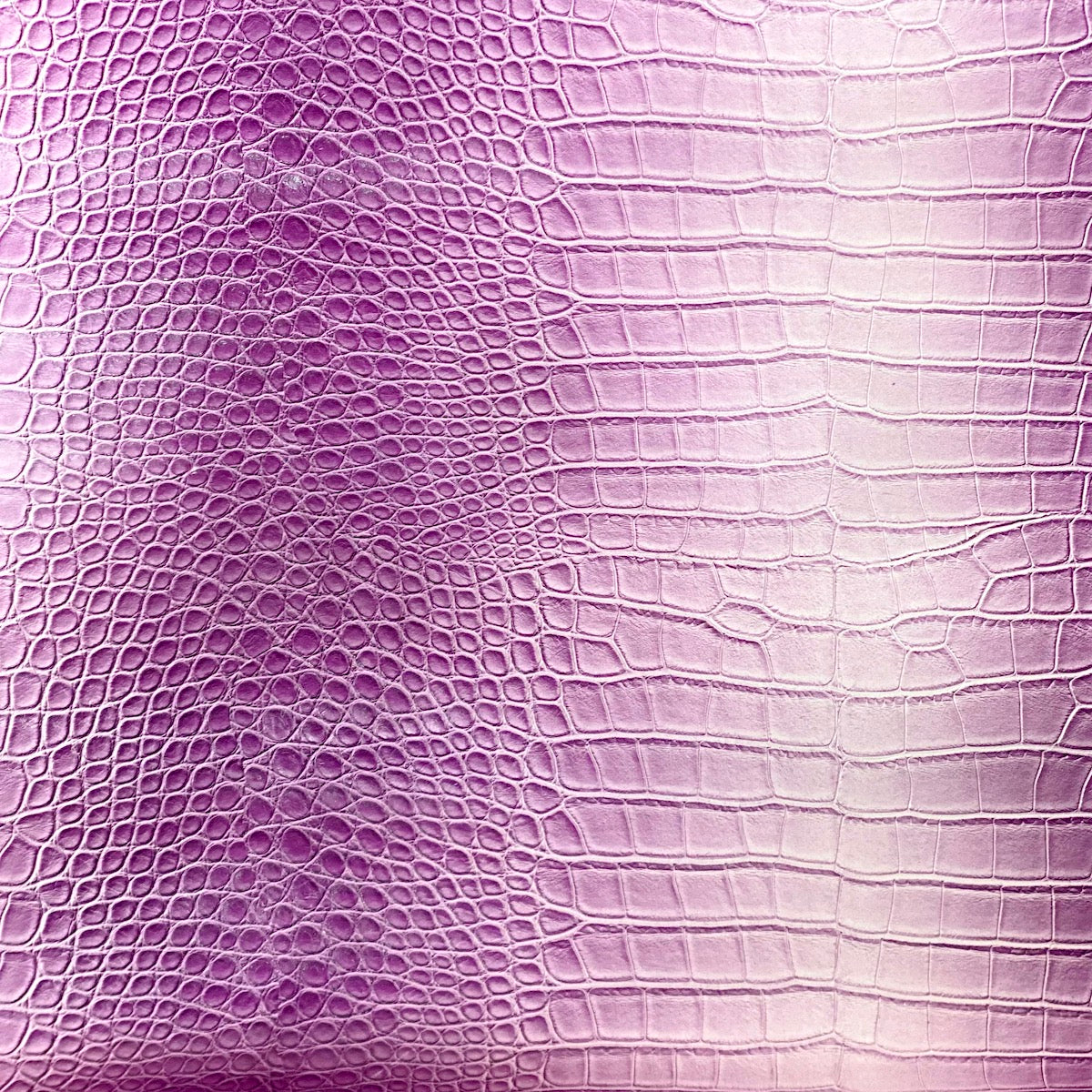 Purple Crocodile Vinyl Fabric