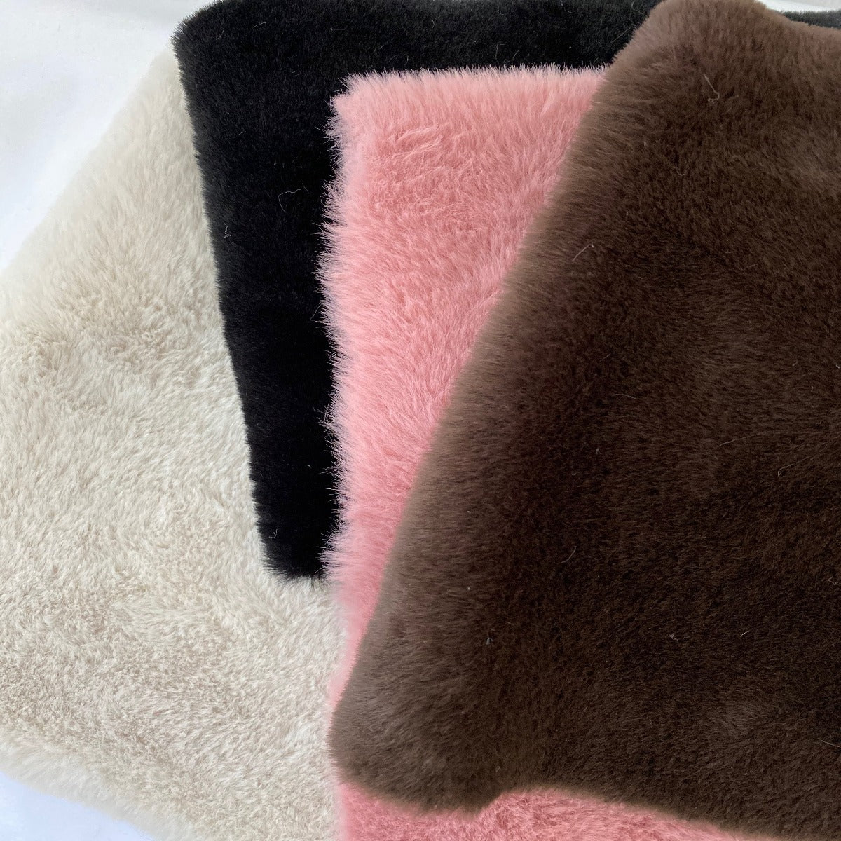 7MM Plush Fabric Fabric Pure color Solf Atrtificial Rabbit Fur Doll  Clothing Pillow DIY Decoration material - AliExpress