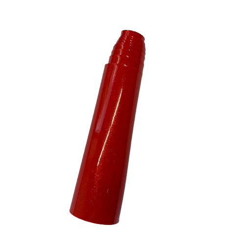 Red Fine Glitter Faux Leather - FARYAL DESIGNS PTY LTD
