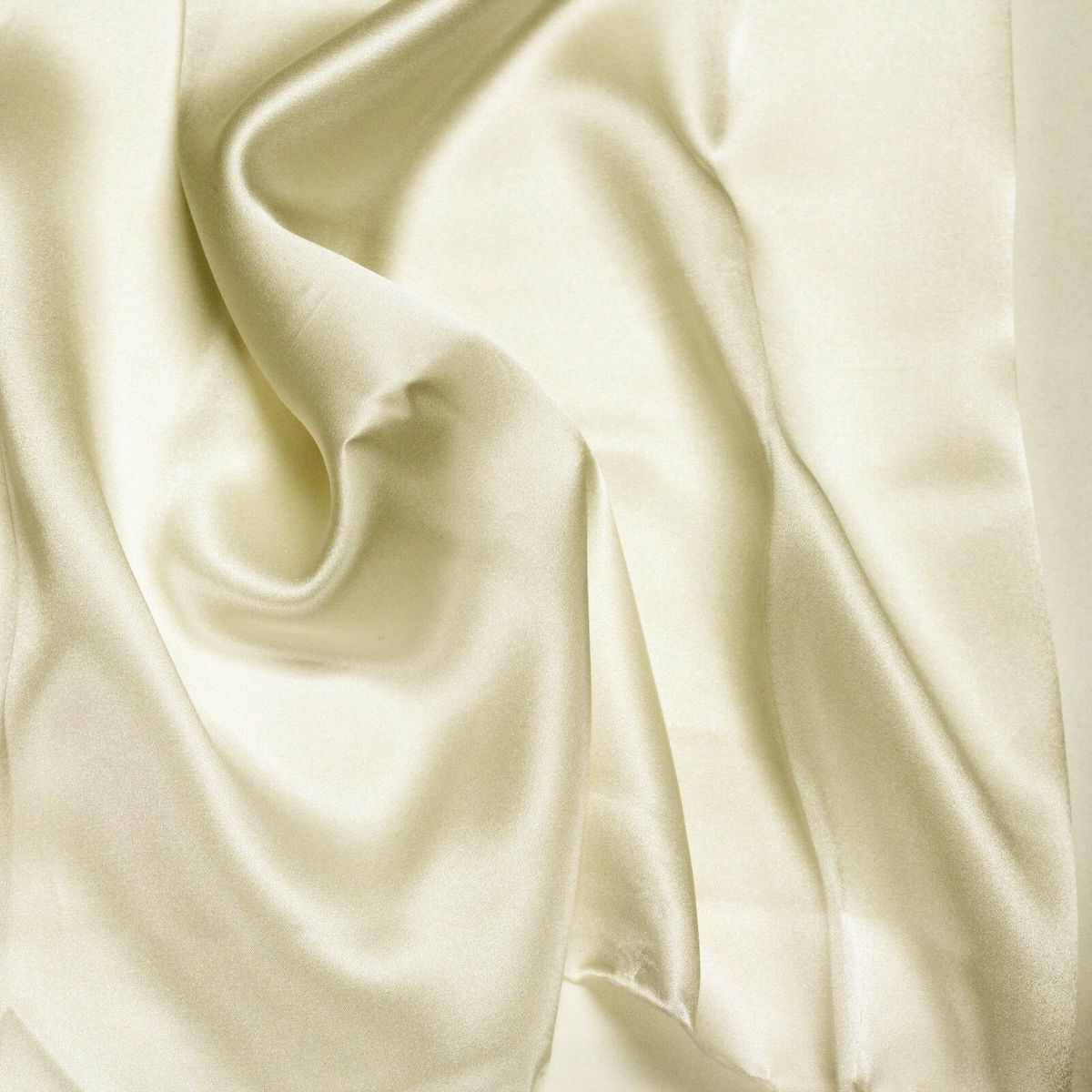 Stretch Lining Fabric (Charmeuse) Light Beige