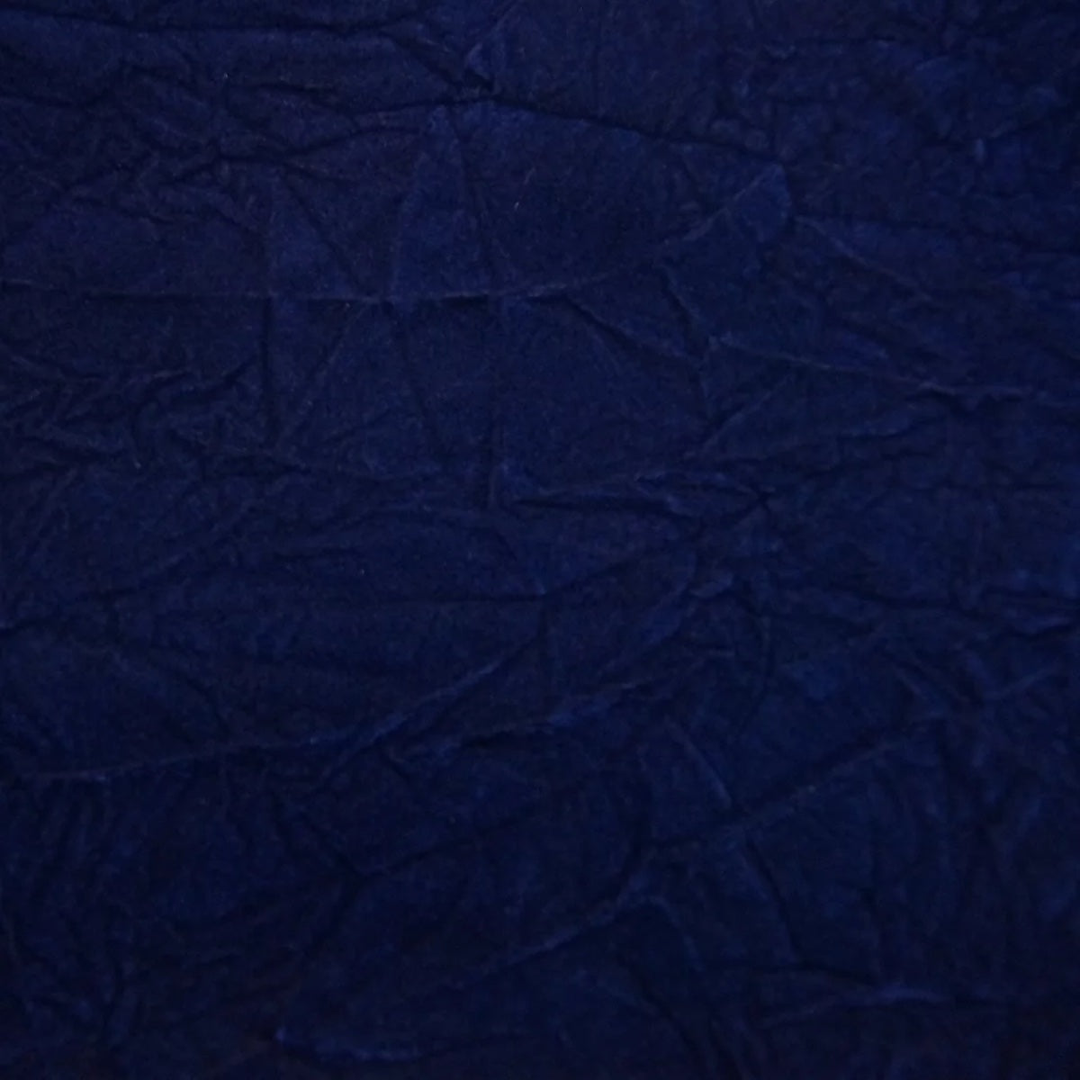 Royal Blue Crushed Velvet Flocking Fabric