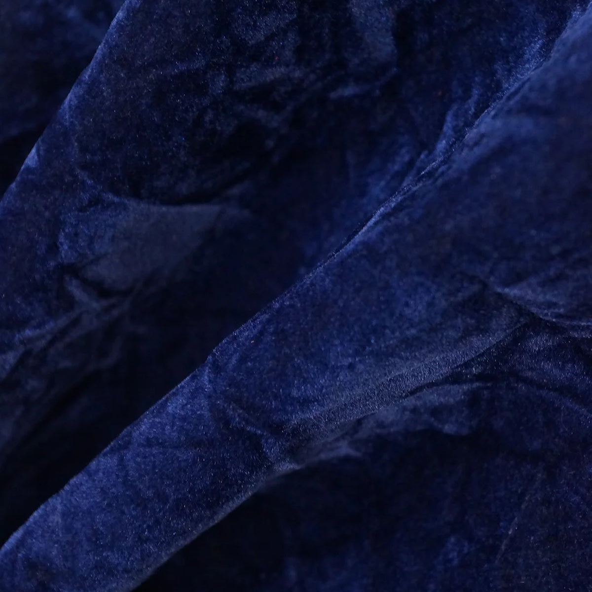 CLASSIC VELVET CRUSH ROYAL BLUE Solid Color Velvet Upholstery Fabric