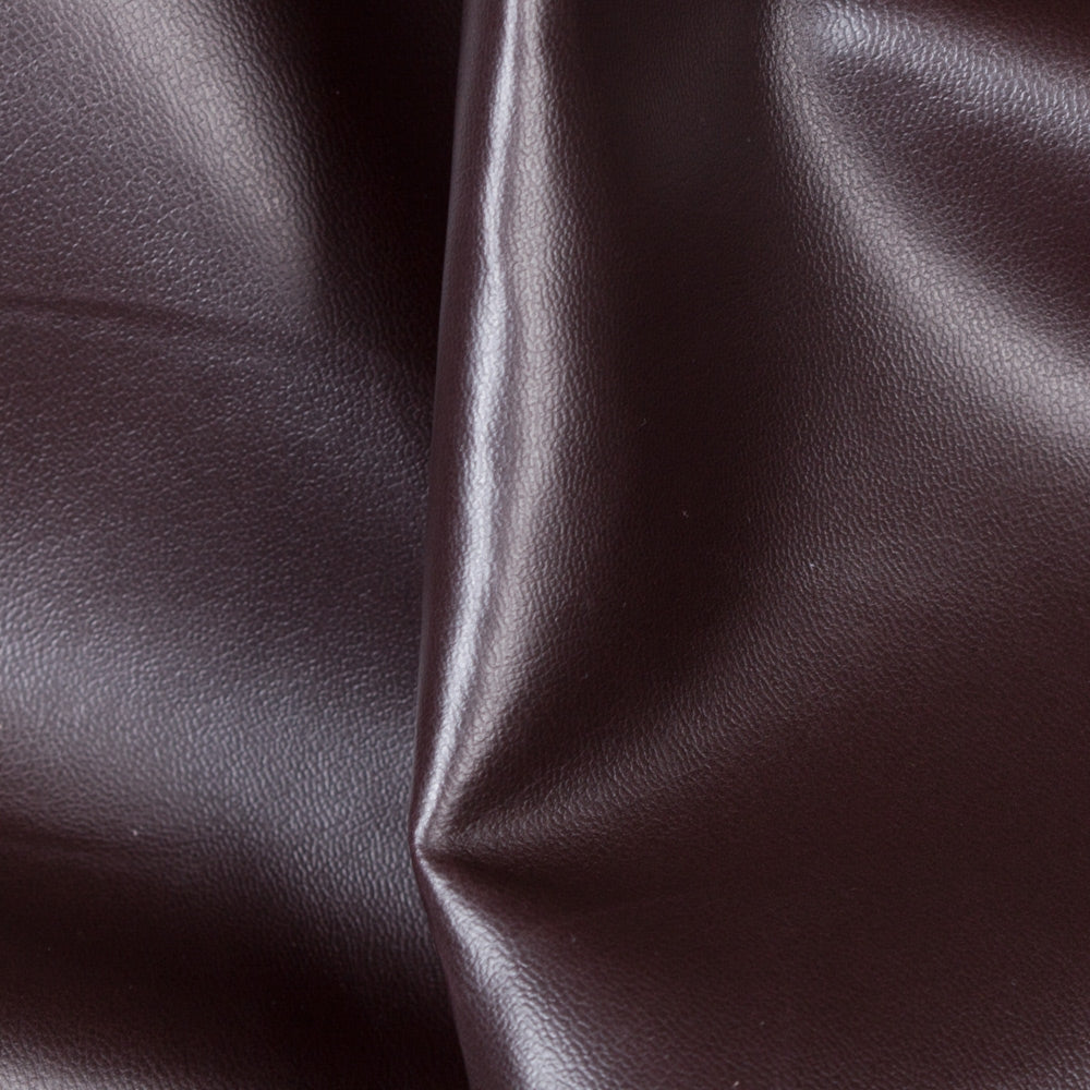 Brown Faux Leather Upholstery Vinyl