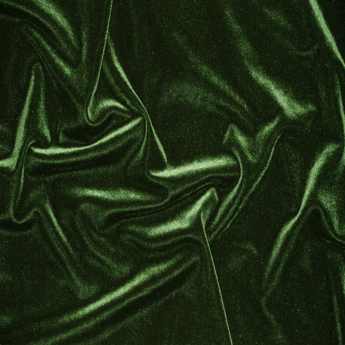 Stretch Velvet Fabric - Black / Yard Many Colors Available
