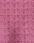 Leopard Print Glitter Canvas Vinyl Fabric