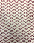 Diamond Pattern Sequins Stretch Mesh Fabric