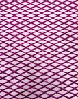 Diamond Pattern Sequins Stretch Mesh Fabric