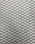 Diamond Pattern Sequins Stretch Mesh Fabric