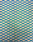 Diamond Pattern Sequins Stretch Mesh Fabric