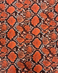 Caicos Snake Skin Faux Leather Vinyl Fabric