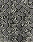 Caicos Snake Skin Faux Leather Vinyl Fabric