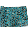 Caicos Snake Skin Faux Leather Vinyl Fabric