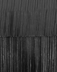 Black Metallic Pleated Foil Polyester Spandex Fabric