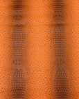 Orange Gatorich II Faux Leather Vinyl Fabric