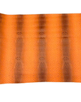 Orange Gatorich II Faux Leather Vinyl Fabric