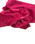 Fuchsia Crystalized Reflective Liquid Bridal Satin Fabric