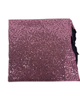 Dark Mauve Pink Metallic Lurex Embroidered Sequins Fabric