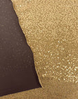 Gold Metallic Lurex Embroidered Sequins Fabric