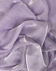 Lavender Crystalized Reflective Liquid Silk Chiffon Fabric