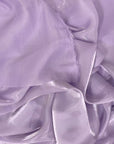 Lavender Crystalized Reflective Liquid Silk Chiffon Fabric