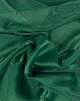 Emerald Green Crystalized Reflective Liquid Silk Chiffon Fabric