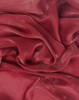 Burgundy Crystalized Reflective Liquid Silk Charmeuse Fabric