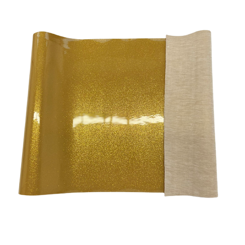 Fabric and leather paint 50ml - glittering gold P35138